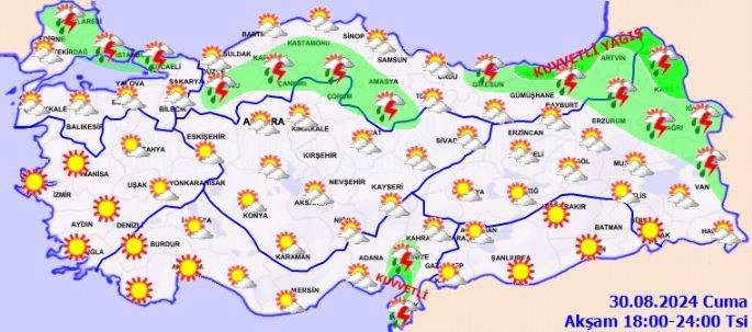 Meteoroloji 6 ili saat verip uyardı! Gök gürleyecek, sağanak vuracak - Resim: 28